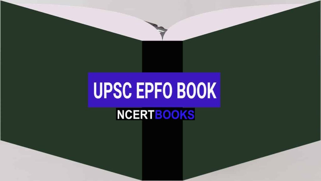 upsc epfo book