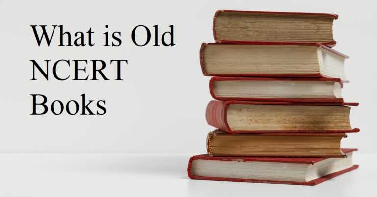 What is Old NCERT Books