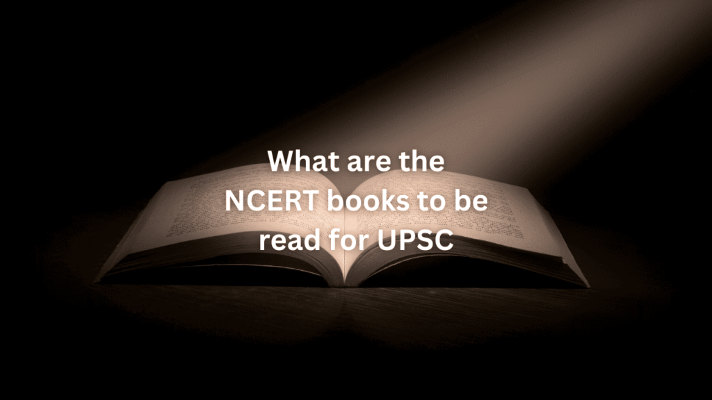 what are the ncert books for upsc