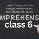 marathi unseen passage with questions and answers for class 6